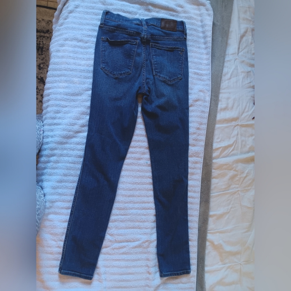 Madewell 10" High-Rise Roadtripper Skinny Jeans. Size 24. - Picture 5 of 9